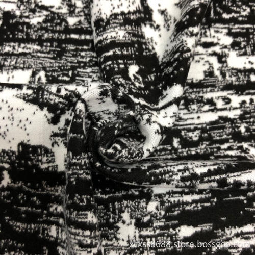 High quality jacquard knitted soft fabric